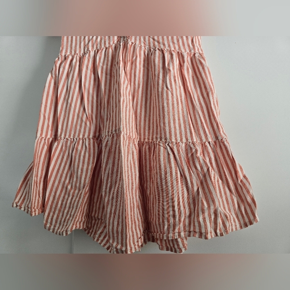 Japana Striped Salmon and White Dress - Picture 5 of 11